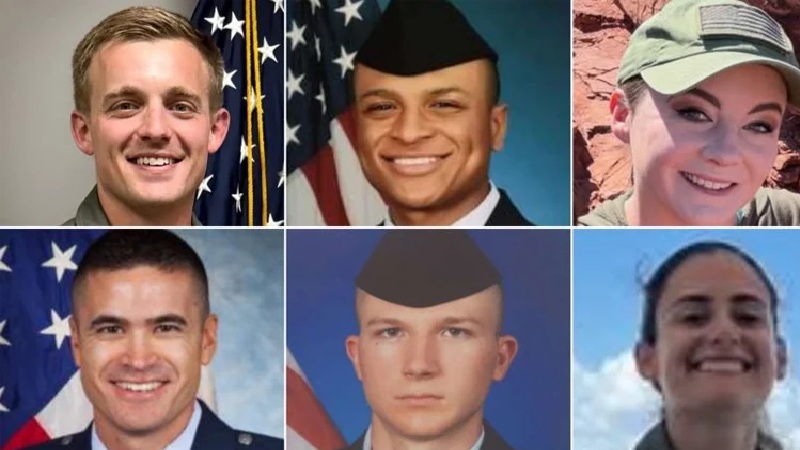 ইরাকে বিমান বিধ্বস্তে নিহত ৬ মার্কিন সেনার পরিচয় প্রকাশ