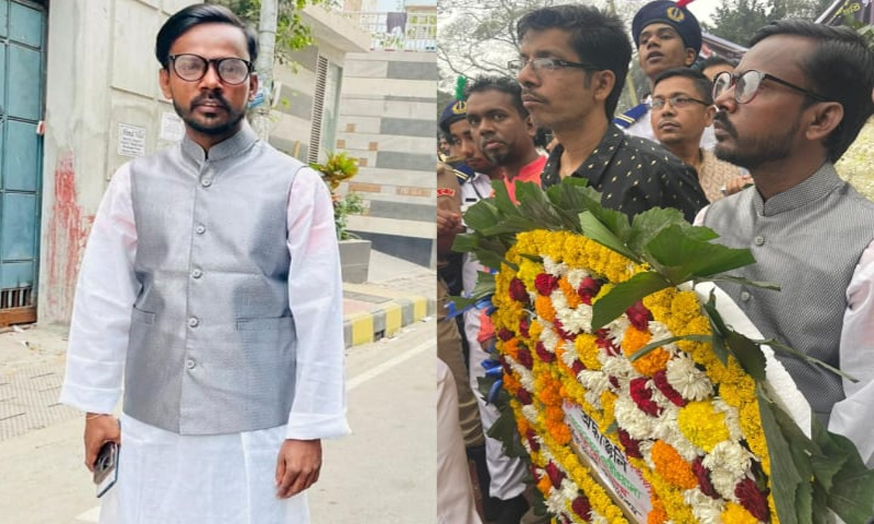 শহীদ মিনারে ‘ডাইরেক্ট অ্যাকশন’ স্লোগান চলে না : হিরো আলম 