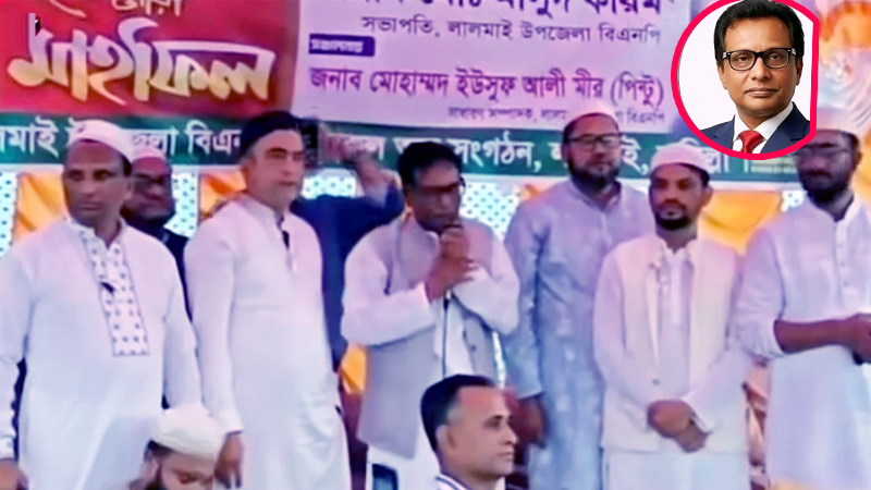 জামায়াতকে ভোট দেওয়ায় স্ত্রীদের তালাক দিতে বললেন এমপি মোবাশ্বের