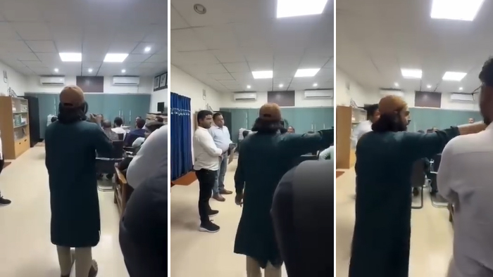 রাবি রেজিস্ট্রারের সঙ্গে জিএস আম্মার তর্কে, ভিডিও ভাইরাল