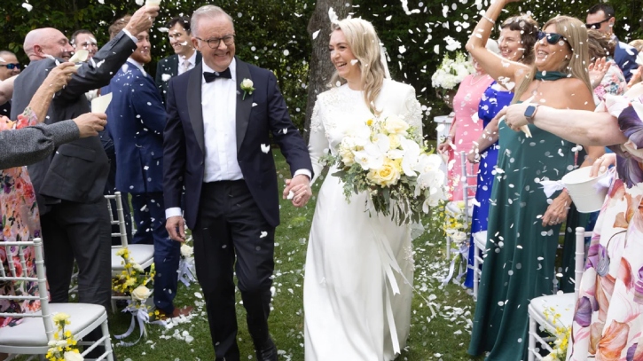 প্রেমিকাকে বিয়ে করলেন অস্ট্রেলিয়ার প্রধানমন্ত্রী