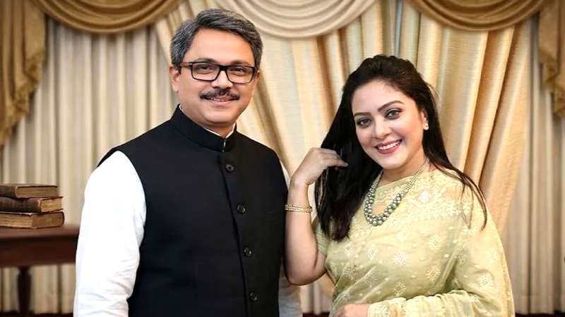 দ্বিতীয় স্ত্রী সিলভিয়াকে নিয়ে কলকাতায় শাহরিয়ারের বিলাসী জীবন