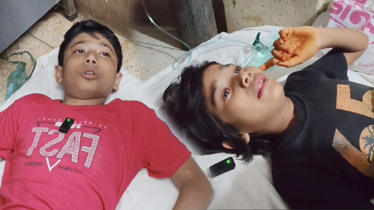 পিরোজপুরে দুই সন্তানকে জুসে বিষ খাইয়ে হত্যাচেষ্টা, অভিযুক্ত বাবা
