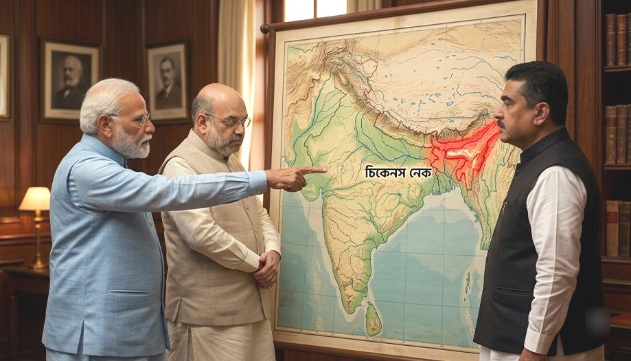 ‘চিকেনস নেক’ নিয়ে উদ্বিগ্ন ভারত, নিরাপত্তা জোরদারে শিলিগুড়িতে যাচ্ছেন অমিত শাহ
