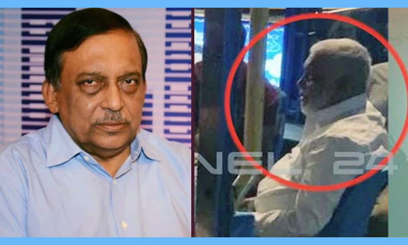 কলকাতার পার্কে আড্ডা দিচ্ছেন সাবেক স্বরাষ্ট্রমন্ত্রী, মুখে সাদা দাড়ি
