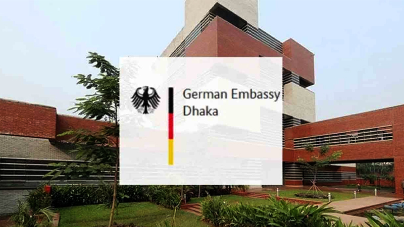 ভিসা আবেদনকারীদের জার্মান দূতাবাসে প্রবেশ নিয়ে নির্দেশনা