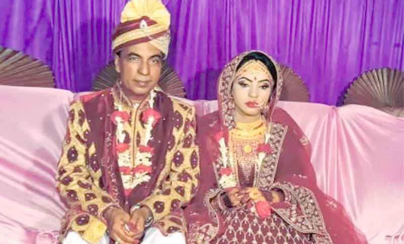 ৬০ বছরে বিয়ের পিঁড়িতে বসলেন, হবিগঞ্জ-১ আসনের সাবেক এমপি বাবু