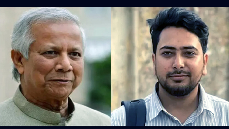 প্রধান উপদেষ্টার সঙ্গে সাক্ষাৎ করেছেন নাহিদ ইসলাম