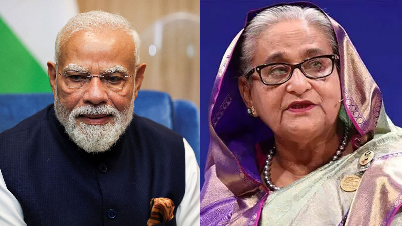 ভারত থেকে শেখ হাসিনার রাজনৈতিক কার্যক্রম চালানোর অনুমতি নেই: মোদি সরকার