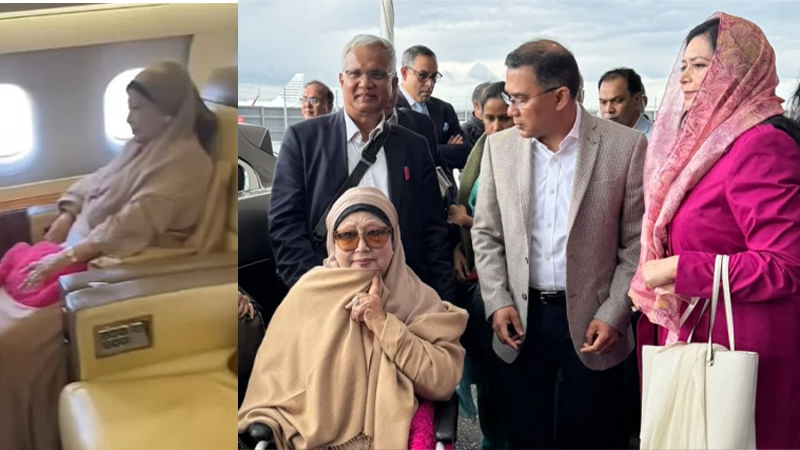 দেশের পথে খালেদা জিয়া, অভ্যর্থনা জানাতে প্রস্তুত নেতাকর্মীরা