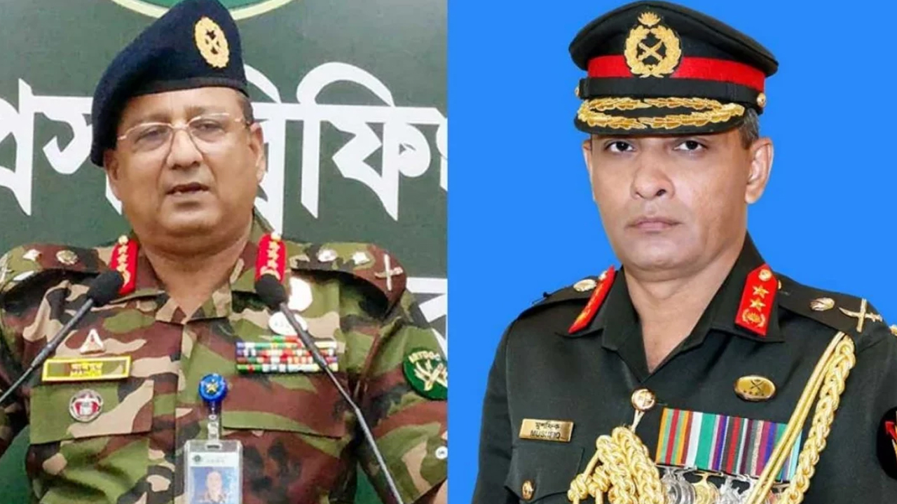 সেনাবাহিনীর শীর্ষ পর্যায়ে বড় রদবদল