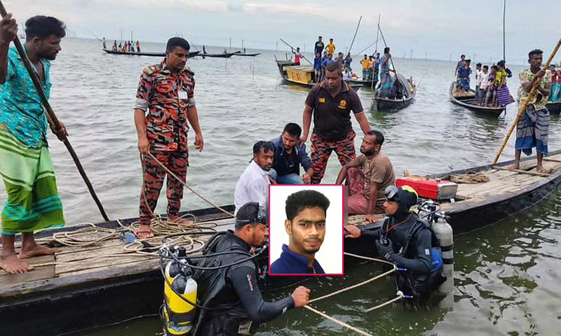 হাওরে ডুবে যাওয়া নৌকার ২ শিশুকে উদ্ধার করে নিজেই তলিয়ে গেলেন সাবিকুল