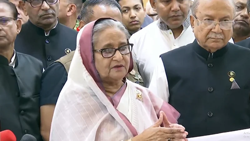 নির্বাচন বানচালের চেষ্টা করলে পরিণতি ভালো হবে না: প্রধানমন্ত্রী