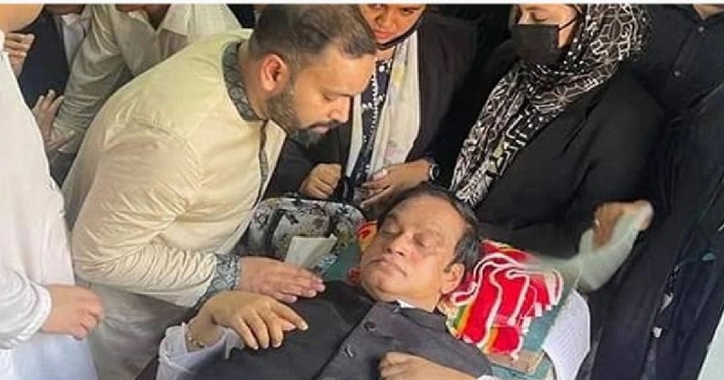 কারাগারে এক রাত কাটিয়ে সকালে হাসপাতালের কেবিনে হাজি সেলিম  
