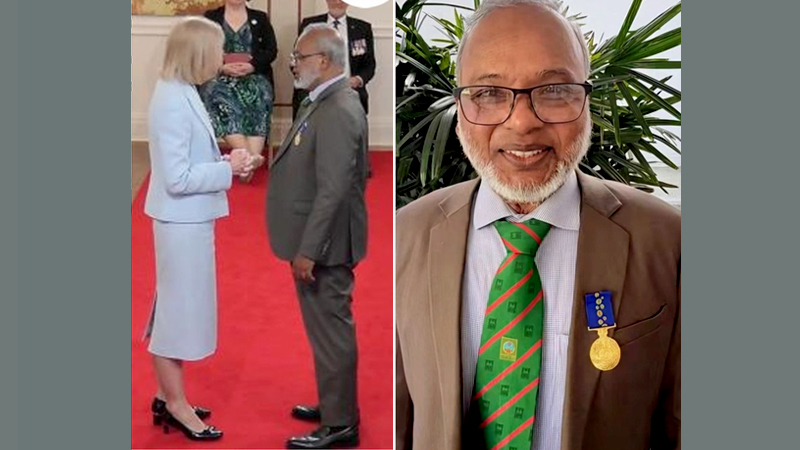 অস্ট্রেলিয়ার OAM পদক পেলেন বাংলাদেশি অধ্যাপক শাহজাহান খান