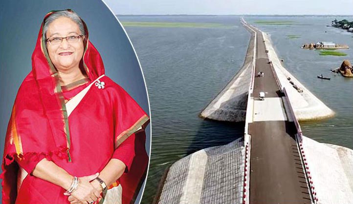 রাষ্ট্রপতির স্বপ্নের সড়ক উদ্বোধন করলেন প্রধানমন্ত্রী