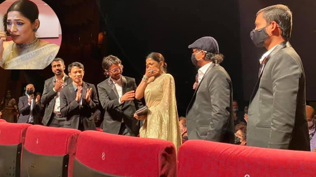 কানে হাজার দর্শকের করতালিতে আনন্দে কাঁদলেন বাঁধন