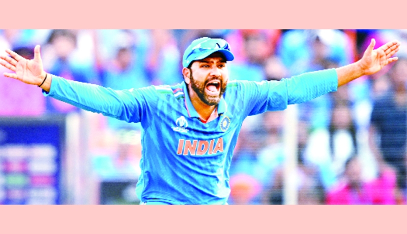 উড়ছেন রোহিত ছুটছে ভারত