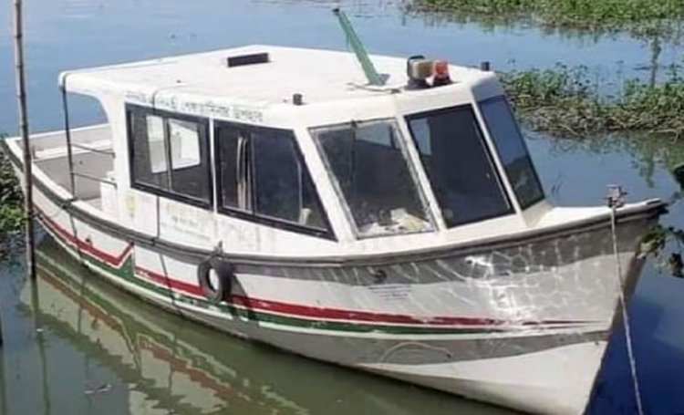 চালকের অভাবে ২ বছরেও চালু হয়নি নৌ-অ্যাম্বুলেন্সটি