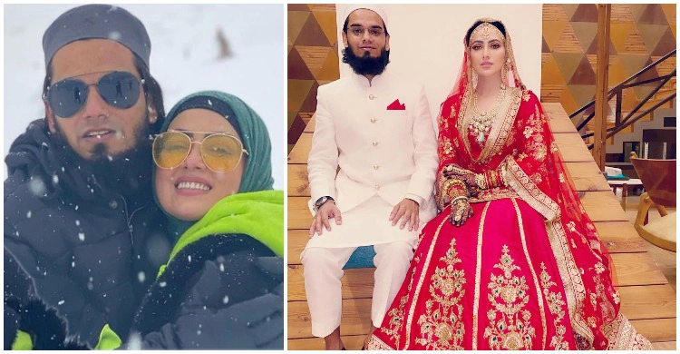 তোমার সঙ্গেই যেন জান্নাতে যেতে পারি : বলিউড ত্যাগ করা সানা