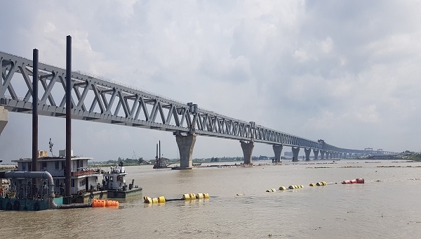 ডিসেম্বরের মাঝামাঝি সময়ে শেষ হবে স্প্যান এরিয়া নির্মাণের কাজ