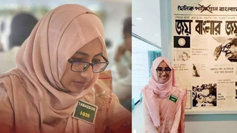 সেই সহকারী কমিশনার তাপসী তাবাসসুম চাকরিচ্যুত